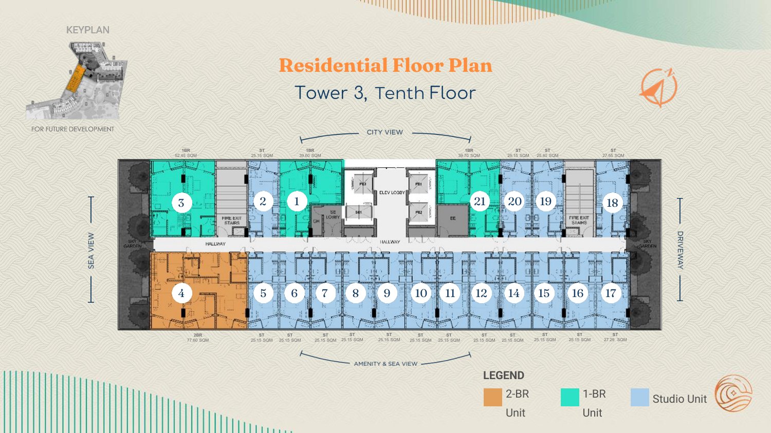 Floor 10 Building Layout Plan