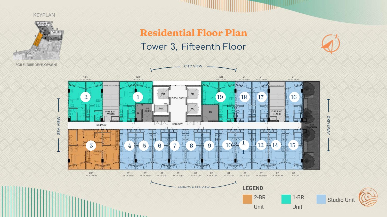 Floor 15 Building Layout Plan