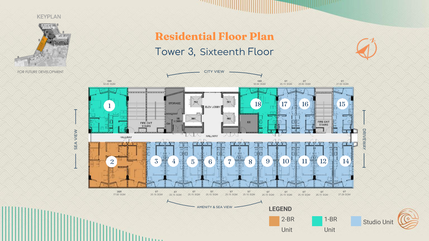 Floor 16 Building Layout Plan