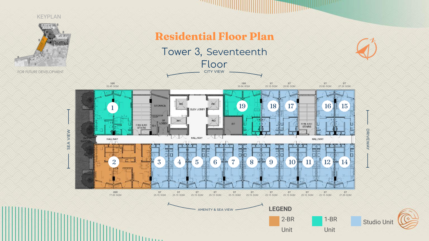 Floor 17 Building Layout Plan