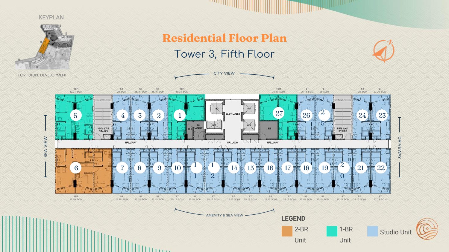 Floor 5 Building Layout Plan