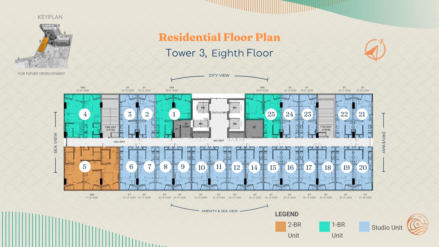 Floor 8 Building Layout Plan