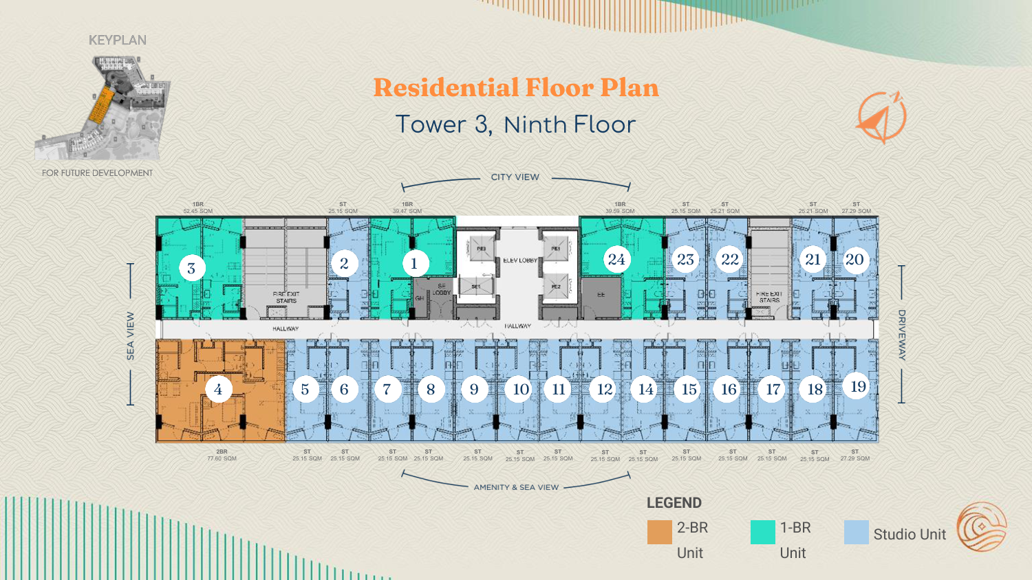 Floor 9 Building Layout Plan